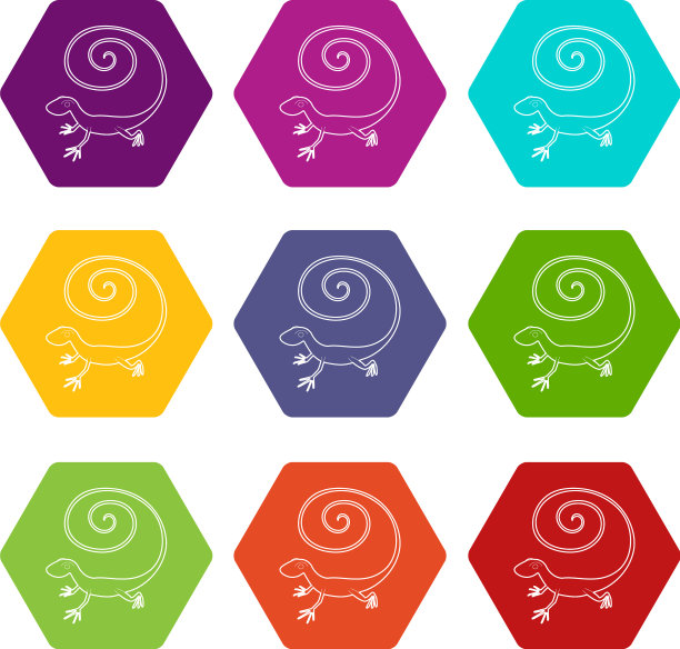 快速蜥蜴图标设置9图片下载