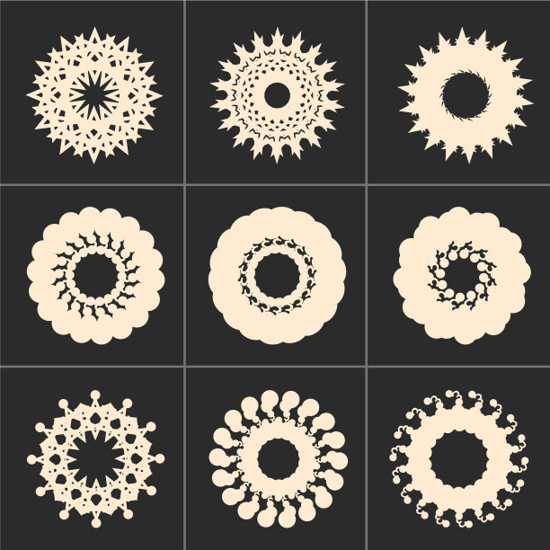 抽象的符号集图片下载