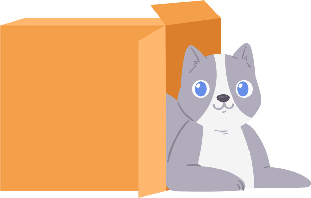 猫在盒子里小猫的宠物性格家图片下载