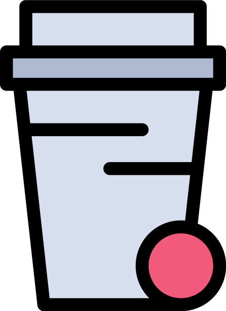 玻璃汤清洗平面颜色图标图标横幅图片下载