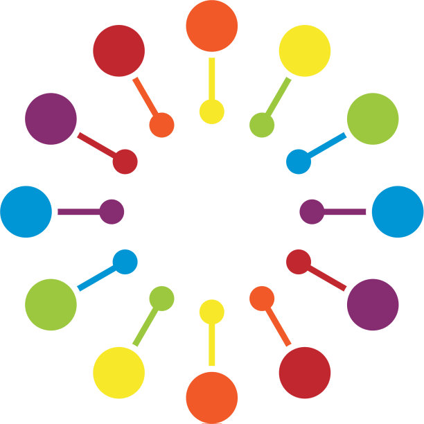 抽象花卉标志模板图片下载