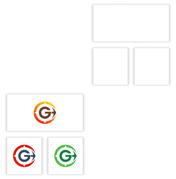 字母g模板logo图片下载