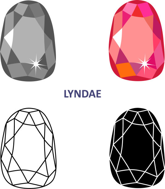 华丽的宝石切割图片下载