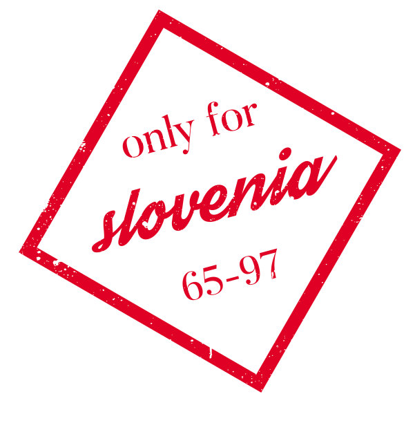 只有斯洛文尼亚的橡皮图章图片下载