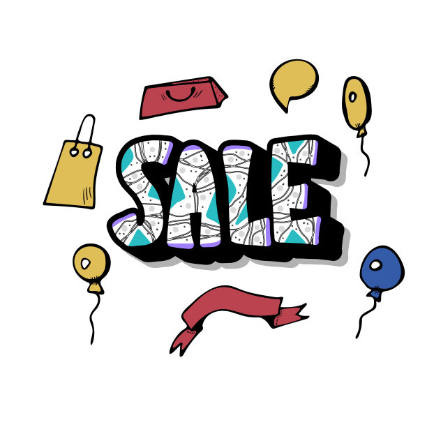 促销横幅模板颜色图片下载