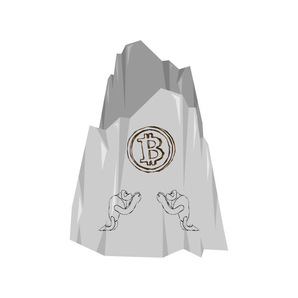 岩画古人崇拜比特币图片下载