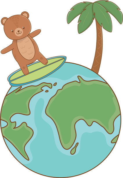 暑假放松卡通图片下载