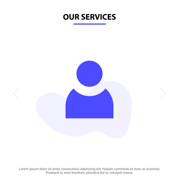 我们的服务头像用户基本固体字形图标图片下载