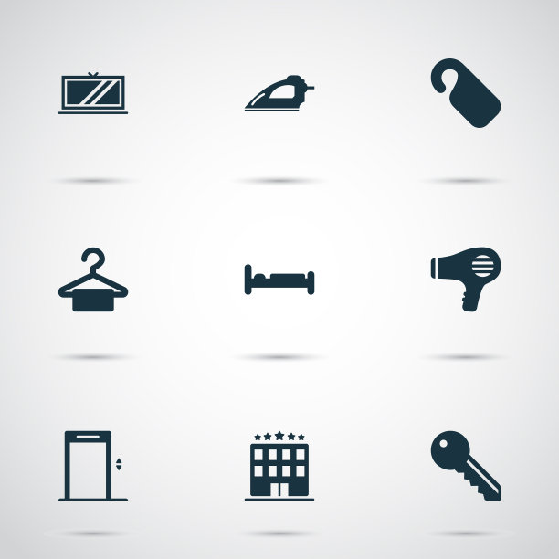 旅游图标设置与不打扰床衣架图片下载