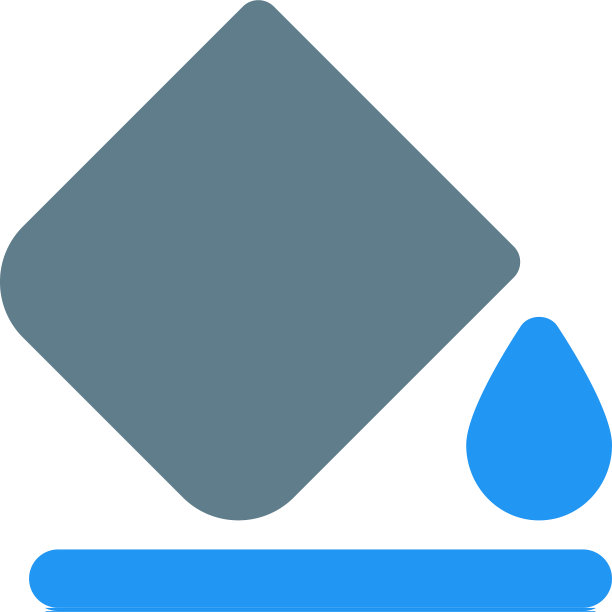 油漆填充键标识在设计中的应用图片下载