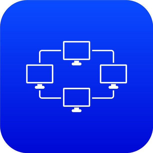 计算机传输信息图标数字图片下载