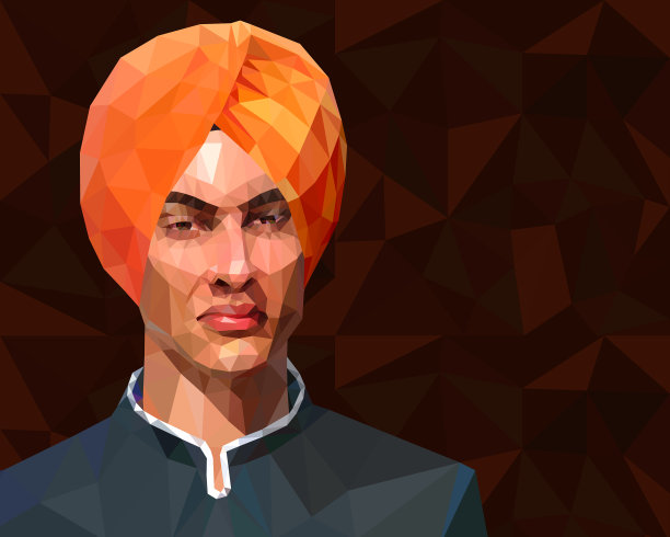 在低多边形风格- a图片下载