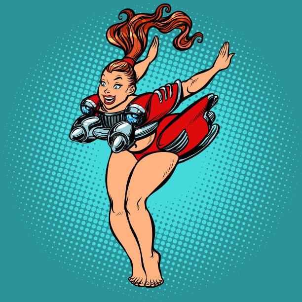 大头针女孩车复古图片下载