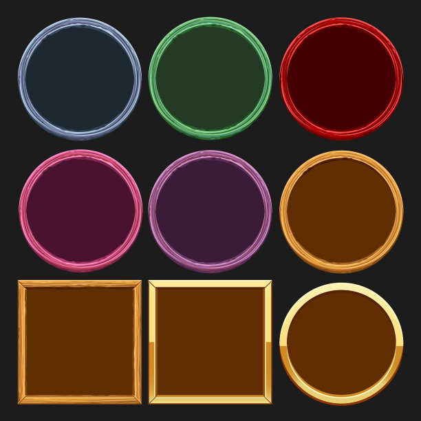 彩色帧集合图片下载