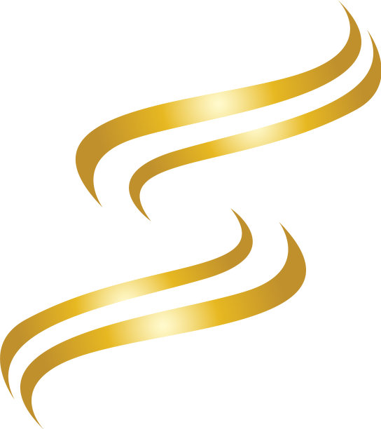 头发波浪标志离子模板图片下载