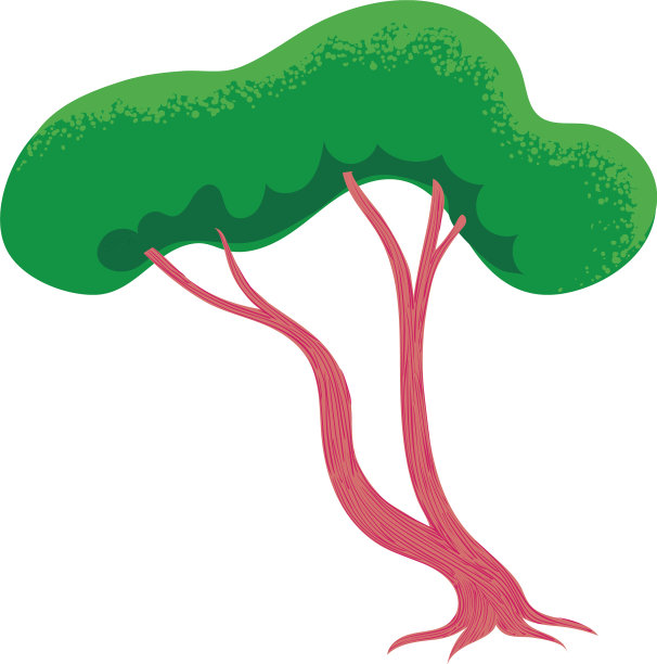 公园林木森林与园林景观隔离图片下载