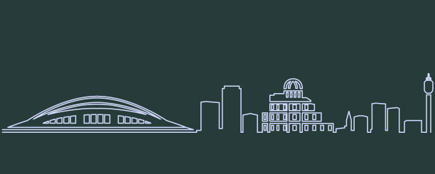 广岛单线天际线图片下载