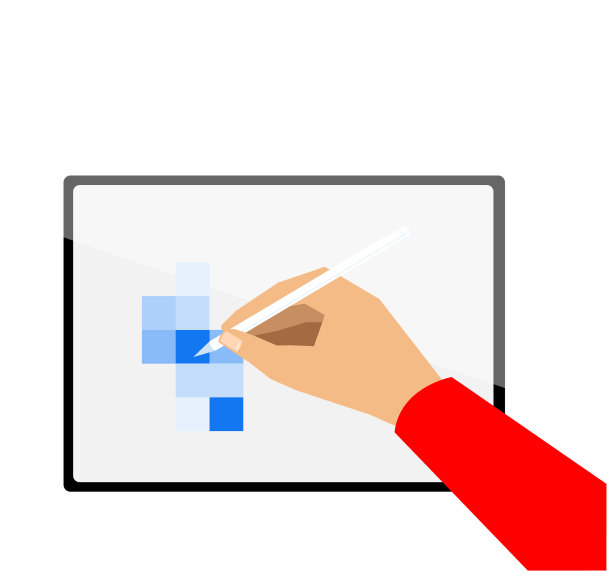 在新平板电脑上手绘像素图片下载