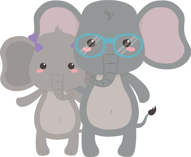 一些大象设计图片下载