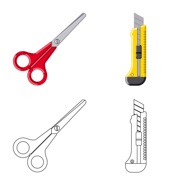 办公用品标志图片下载