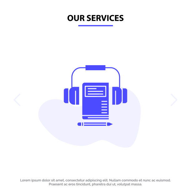 我们的服务音乐音频耳机书坚实图片下载