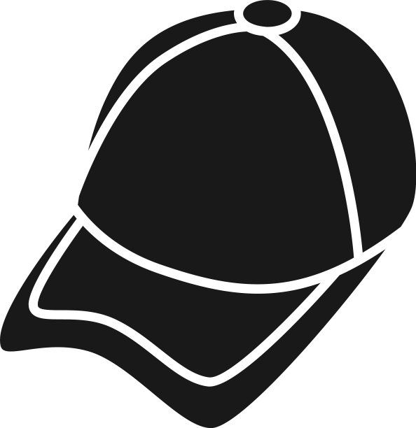 板球帽图标风格简单图片下载