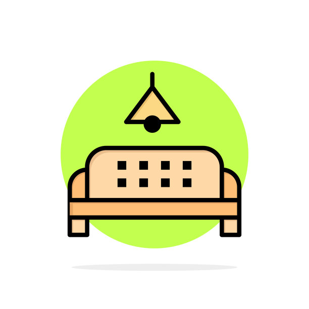 沙发家具团家抽象圈图片下载