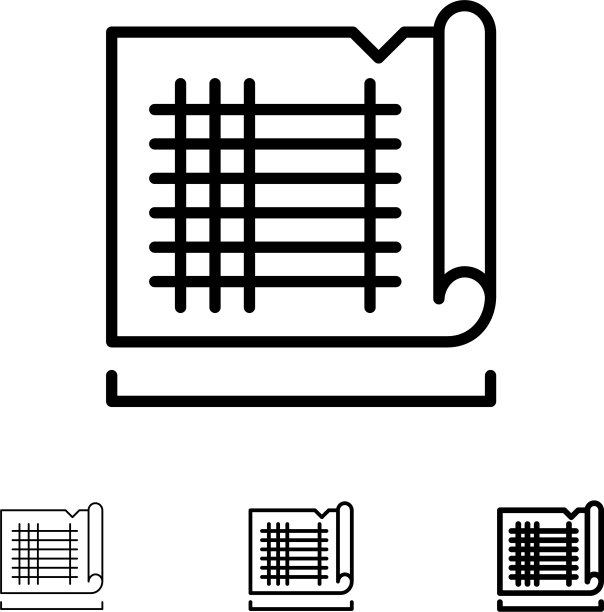 绘制粗细的建筑图图片下载