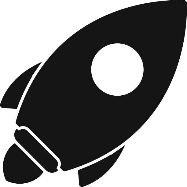 电脑显示器上的发射图标概念图片下载