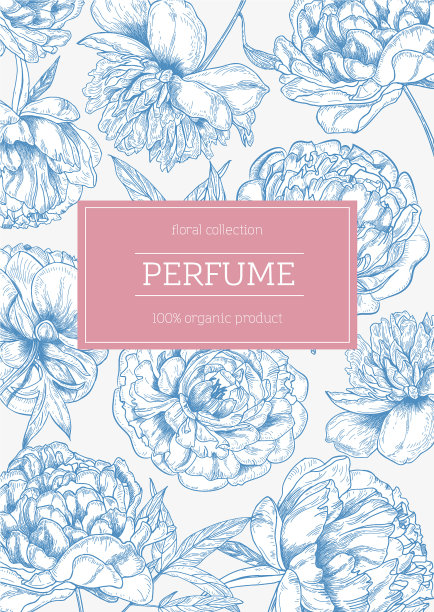 花海报或宣传单模板装饰图片下载