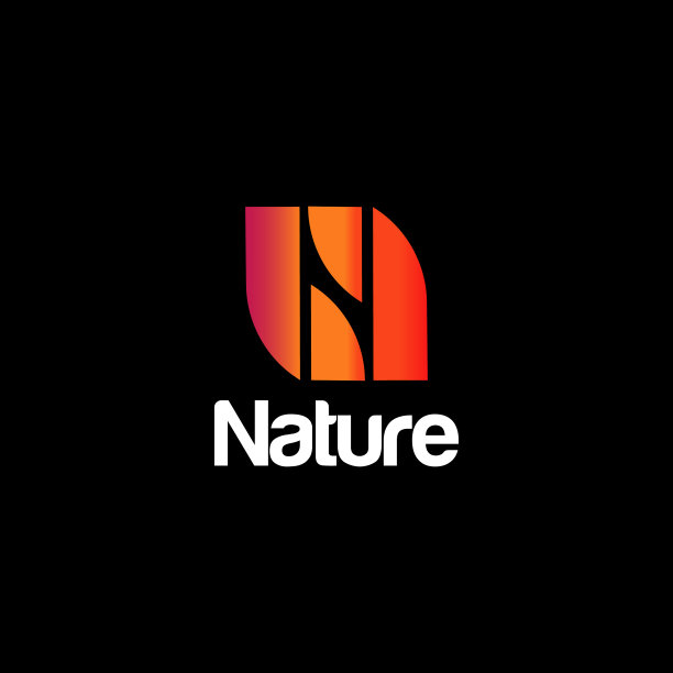 现代自然标志概念设计模板图片下载