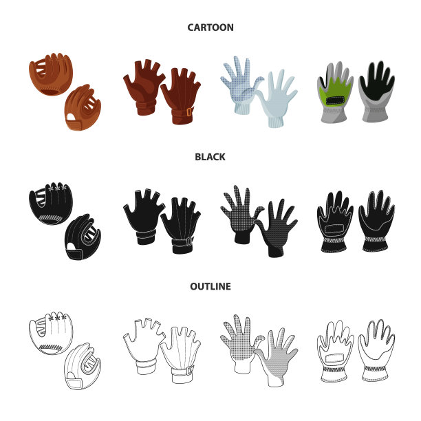 剪影及安全标志图片下载