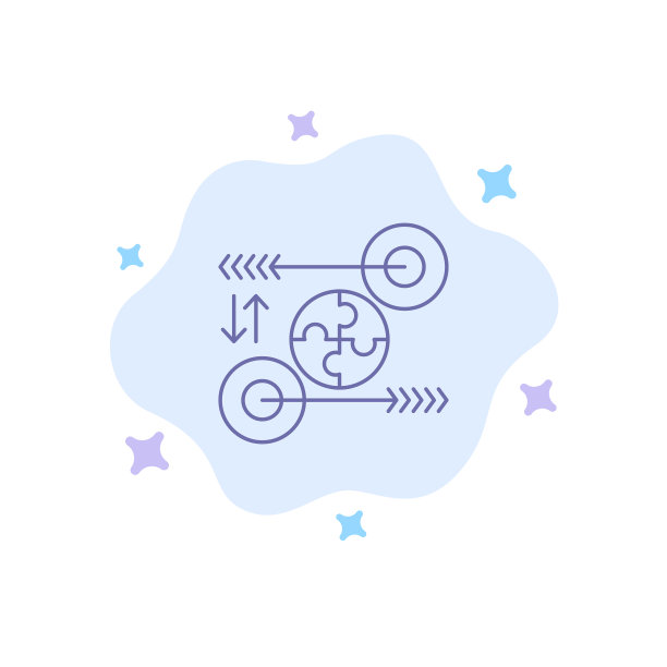 困惑企业理念营销中肯蓝图片下载