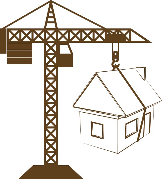 建筑起重机图标图片下载