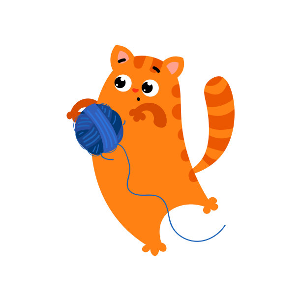 尤特红猫有大黑眼睛和一个鼻子在图片下载