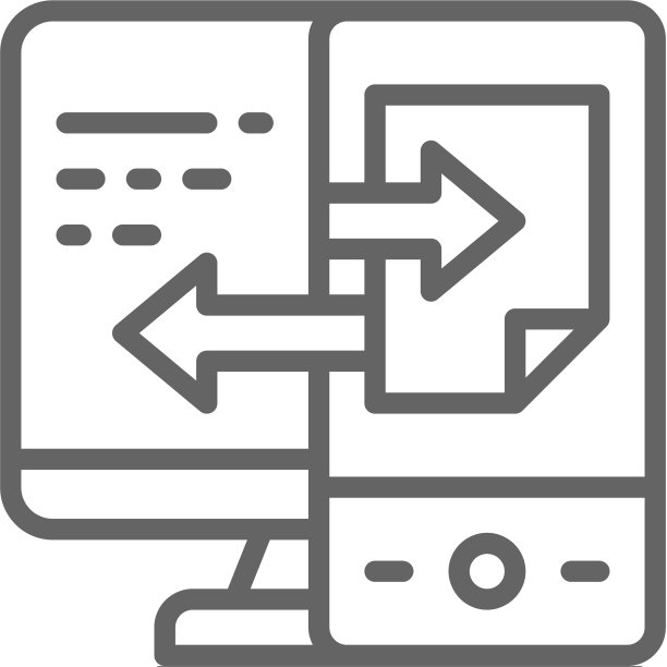 设备数据传输文件同步线条图片下载
