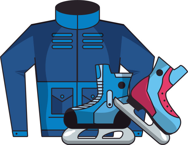 冬季极限运动器材图片下载