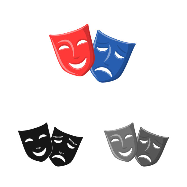 设计电视和拍摄标志图片下载