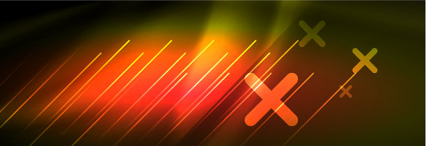 摘要霓虹灯发光光背景暗图片下载