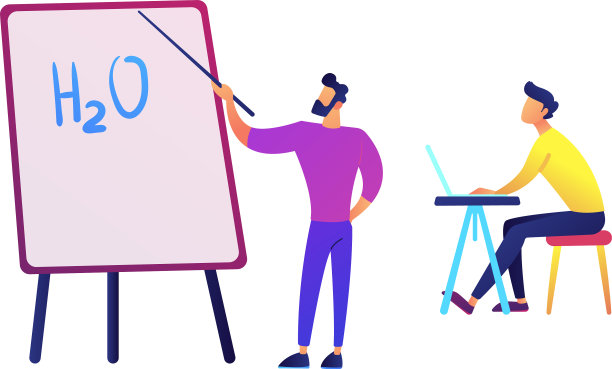 老师指着黑板上的水配方和图片下载