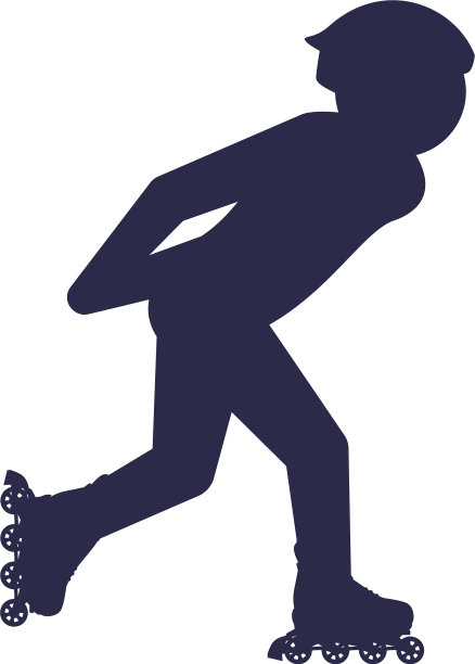 滚轴和溜冰鞋运动图片下载
