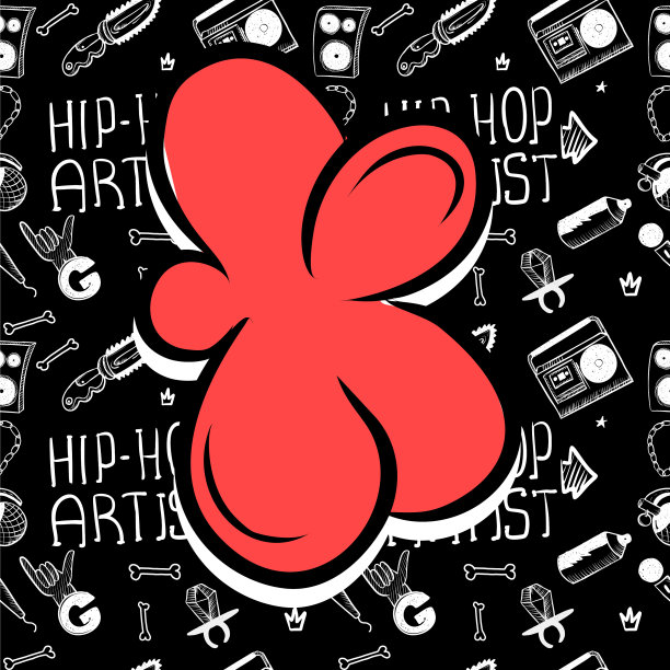 字母k套街式书法设计图片下载