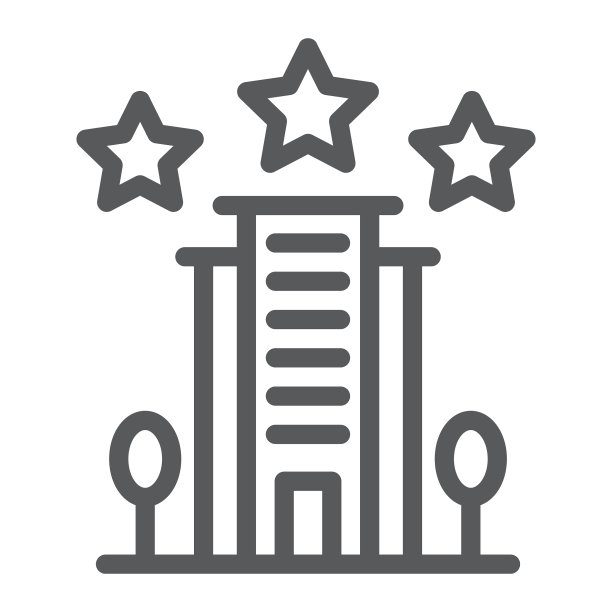 酒店线路标志建筑和旅游图片下载