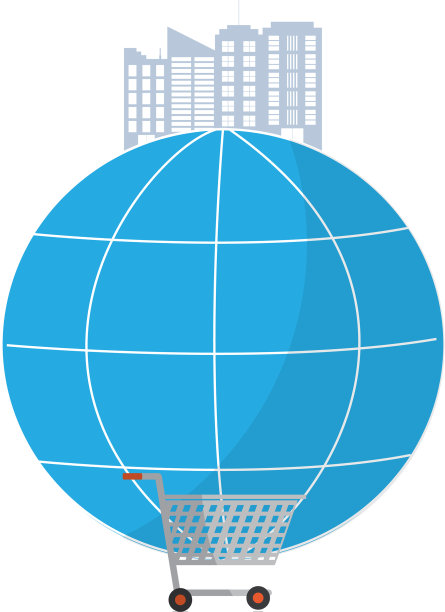 网上购物的概念图片下载
