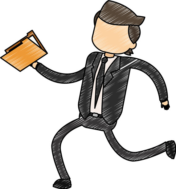 商人拿着文件夹乱写图片下载