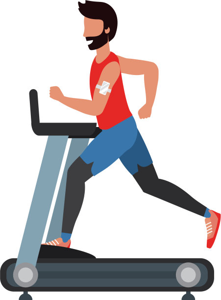 健身锻炼的卡通图片下载