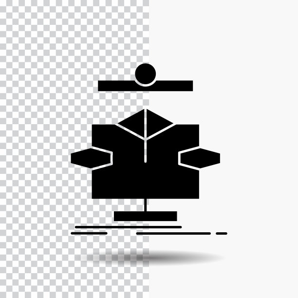 算法图数据图流字形图标上图片下载