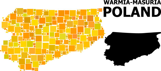 金色方块马赛克地图暖暖的masuria图片下载