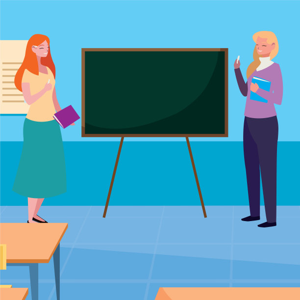 女教师在教室里配对图片下载