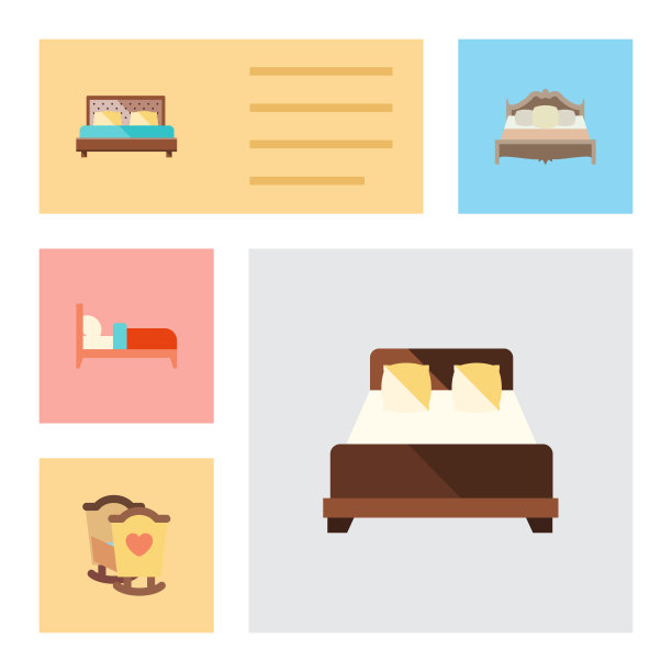 套房套房有小床卧室等图片下载